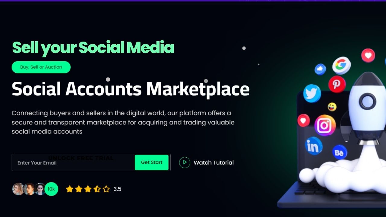 Social Media Account Selling Marketplace