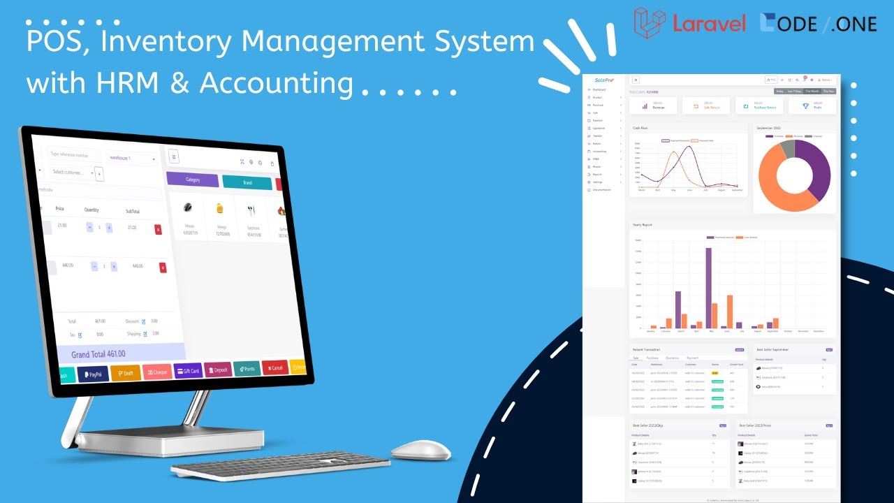 POS, Inventory Management System with HRM & Accounting