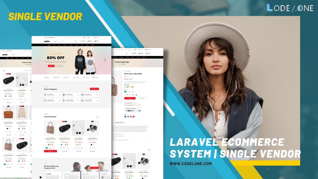 Laravel eCommerce System | Single vendor
